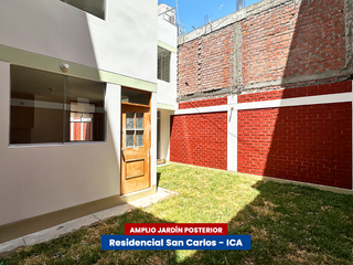 Foto 13 de CASA CERCA A PARQUE - RESIDENCIAL SAN CARLOS (ICA)