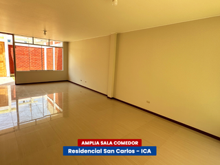 Foto 5 de CASA CERCA A PARQUE - RESIDENCIAL SAN CARLOS (ICA)