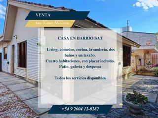 Foto 25 de CASA EN VENTA BARRIO SAT - APTA CREDITO HIPOTECARIO- SAN RAFAEL MENDOZA