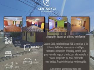 Foto 2 de VENTA DE CASA CENTRICA EN JULIO ROSPIGLIOSI