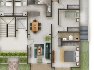 Foto 3 de Departamento en venta 3 dormitorios Planta baja