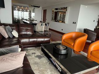 Foto 2 de Venta Dpto. de lujo con vista panorámica al Golf Los Inkas – Terraza, cava y 3 dorms. con baño propio