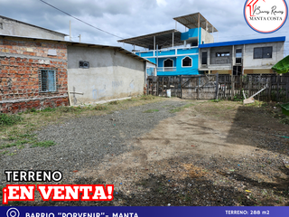Foto 3 de ¡Terreno en Venta en El Porvenir Calle 297 con acceso inmediato a las Principales vías - Manta!