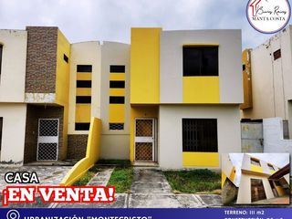 Foto 1 de Casa en Venta, 3 dormitorios, Ubicada muy cerca del Hospital del IESS de Manta