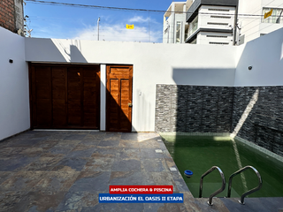 Foto 4 de Casa De Estreno Con Piscina - Urb El Oasis Ii Etapa (Ica)