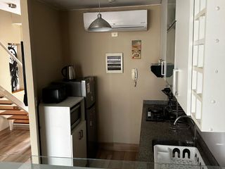 Foto 5 de Dúplex Amoblado un Dormitorio 70m2 Cochera y Vista a la Calle en Alquiler en Miraflores