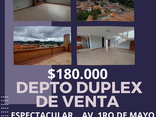 Foto 1 de Departamento duplex de venta Av. 1ro de mayo. 2 balcones. Edif. Frente al rio 3 puentes OPORTUNIDAD