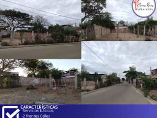 Foto 1 de Terreno Esquinero en Venta – En Villamarina a solo una calle de la Vía Manta Rocafuerte