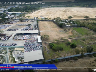Foto 10 de Vendo Terreno 120.000m² pasando peaje Chongón Vía a La Costa 180m de Frente
