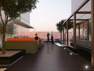 Foto 35 de Vendo Oficina Sky Building 96m² con Terraza Adicional de 20m² y 2 Parqueos