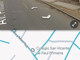 Foto 6 de VENDO TERRENO 2,011m2 AV.ALVA MAURTUA EX CHAVALINA/CHINCHA ALTA