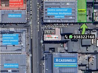 Foto 5 de ALQUILER LOCAL COMERCIAL INDUSTRIAL SJL 1355m2 ó 688m2 CERCA AL TREN ELECTRICO