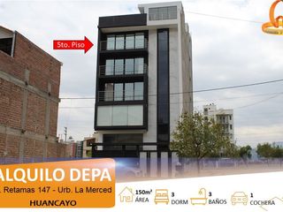 Foto 1 de EXCLUSIVO DEPARTAMENTO DE 150M² CON COCHERA EN URB. LA MERCED, HUANCAYO