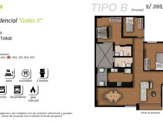 Foto 4 de Venta Departamento en San Juan de Miraflores ZONA B, 3 Dormitorios, Estudio y Cochera en CONSTRUCCION. Entrega 2025.