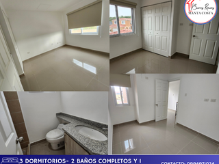 Foto 4 de Casa por estrenar en renta, Urbanización La Arboleda, Tramo II Vía Circunvalación, cerca del Monumento La Tejedora – Montecristi