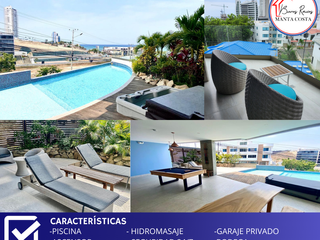 Foto 1 de Departamento en venta con espectaculares vistas en Manta, muy cerca de Plaza La Quadra