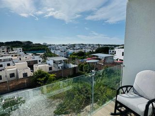 Foto 16 de Venta de departamento amoblado de 3 habitaciones en urbanización Porto Manta.