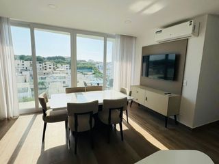 Foto 7 de Venta de departamento amoblado de 3 habitaciones en urbanización Porto Manta.