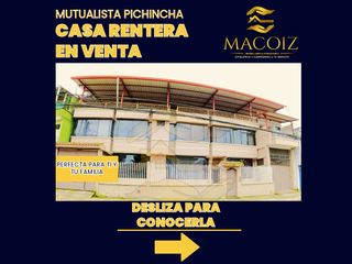 Foto 1 de 𝐂𝐀𝐒𝐀 𝐑𝐄𝐍𝐓𝐄𝐑𝐀 𝐄𝐍 𝐌𝐔𝐓𝐔𝐀𝐋𝐈𝐒𝐓𝐀 𝐏𝐈𝐂𝐇𝐈𝐍𝐂𝐇𝐀