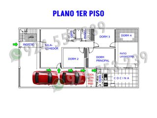 Foto 1 de OCASIÓN VENDO SURCO 170m2 1ER PISO DEPA + 2 COCHERAS X PARQUE DE LA AMISTAD