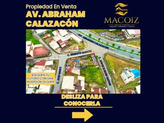Foto 1 de 𝐏𝐫𝐨𝐩𝐢𝐞𝐝𝐚𝐝 𝐞𝐧 𝐀𝐯. 𝐀𝐛𝐫𝐚𝐡𝐚𝐦 𝐂𝐚𝐥𝐚𝐳𝐚𝐜𝐨́𝐧