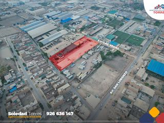 Foto 1 de ALQUILO LOCAL INDUSTRIAL DE 6871 M2 EN PUENTE PIEDRA, CON UN AMPLIO PATIO DE MANIOBRAS