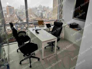 Foto 2 de VENTA DE MODERNA OFICINA IMPLEMENTADA EN MIRAFLORES