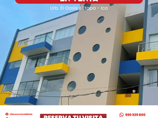 Foto 1 de Venta de departamento en estreno - Urbanización el Oasis II Etapa - Ica