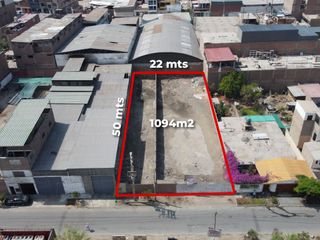 Foto 5 de TERRENO FRENTE A PARQUE, 1094M2,SJL