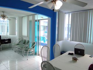 Foto 1 de 🏢 VENDO HERMOSO DEPARTAMENTO CON VISTA ESPECTACULAR TRES DORMITORIOS CON TERRAZA - SEPTIMO PISO. (TONSUPA) $83,000.oo