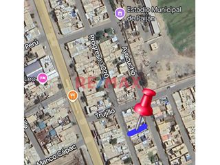 Foto 1 de Vendo Terreno Urbano De 114 M2 Frente Al Estadio Municipal De Paijan S/ 72 Mil
