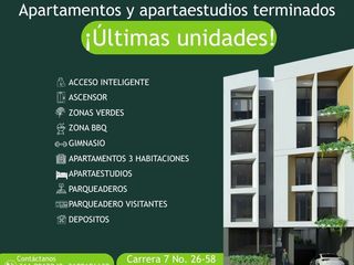 Foto 1 de Proyecto de apartaestudios y apartamentos en venta, Tunja.