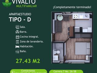 Foto 3 de Proyecto de apartaestudios y apartamentos en venta, Tunja.