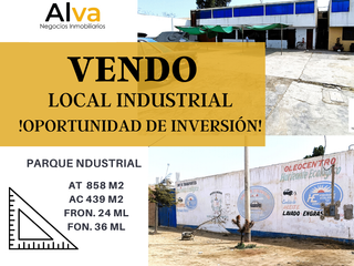 Foto 1 de VENDO LOCAL INDUSTRIAL- PARQUE INDUSTRIALLA ESPERANZA - TRUJILLO