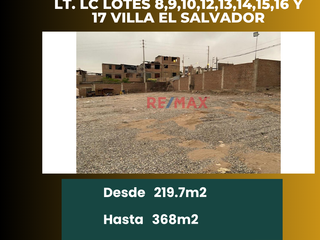 Foto 5 de VENTA DE LOTES DE TERRENO/VILLA EL SALVADOR/ $ 960,776