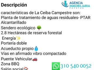 Foto 3 de VENTA PARCELA POPAYAN -PARCELACION LA CEIBA CAMPESTRE