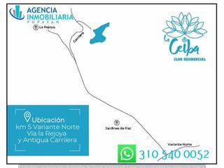Foto 5 de VENTA PARCELA POPAYAN -PARCELACION LA CEIBA CAMPESTRE