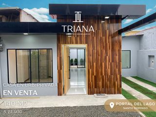 Foto 1 de CASA UNA PLANTA OBRA NUEVA PORTAL DEL LAGO SANTO DOMINGO
