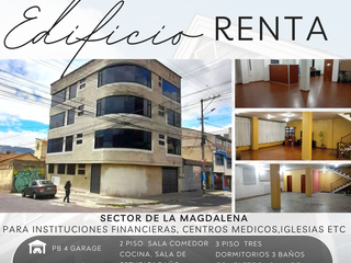 Foto 1 de EDIFICIO EN RENTA LA MAGDALENA SUR DE QUITO ECUADOR