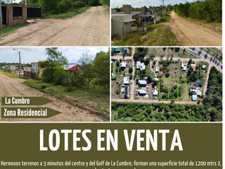Foto 15 de Terreno en La Cumbre, Oportunidad