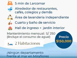 Foto 2 de ¡Vive en Miraflores, a pasos del malecón y a un precio Inigualable, 140 m2 | $150,000