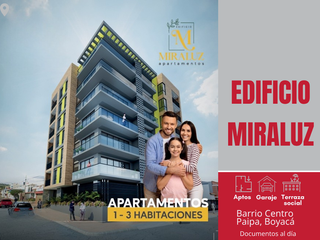 Foto 2 de ✨ PROYECTO DE APARTAMENTOS EDIFICIO MIRALUZ BARRIO CENTRO PAIPA-BOYACÁ✨
