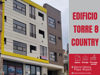 Foto 2 de ✨ PROYECTO APARTAMENTOS TORRE 8 COUNTRY BARRIO FATIMA  PAIPA-BOYACÁ✨