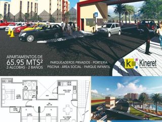 Foto 6 de VENTA:  APARTAMENTOS CONJUNTO CERRADO.  EN OBRA GRIS Y OBRA BLANCA