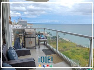 Foto 1 de Departamento con Vista al Mar en Edificio Arrecife, Pedro Balda – Manta