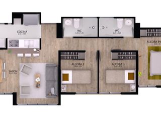 Foto 15 de Apartamento en Venta – Bosques de la Suiza, Colseguros