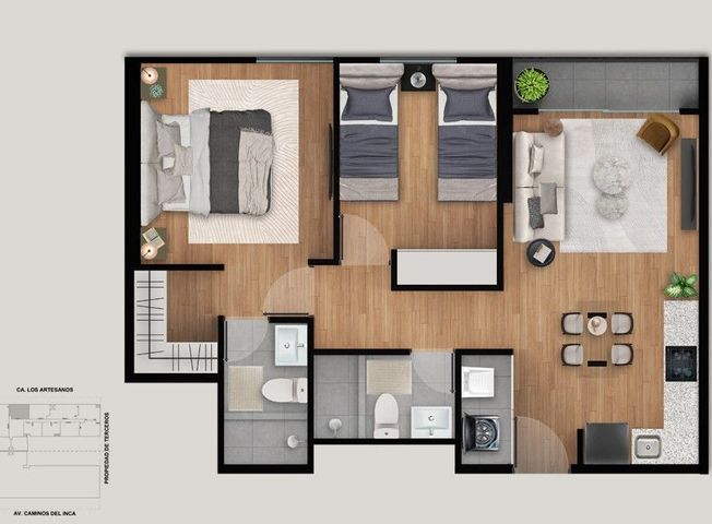 Departamento en Venta en Santiago de Surco - Ansicht 6