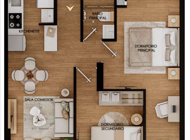 Departamento en Venta en La Calera de la Merced - Ansicht 4