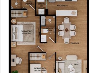 Departamento en Venta en La Calera de la Merced - Vista 3