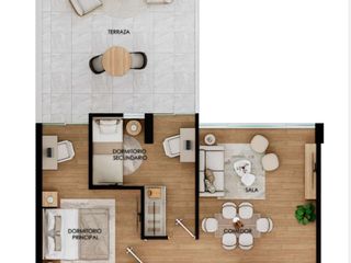 Departamento en Venta en La Calera de la Merced - Vista 4